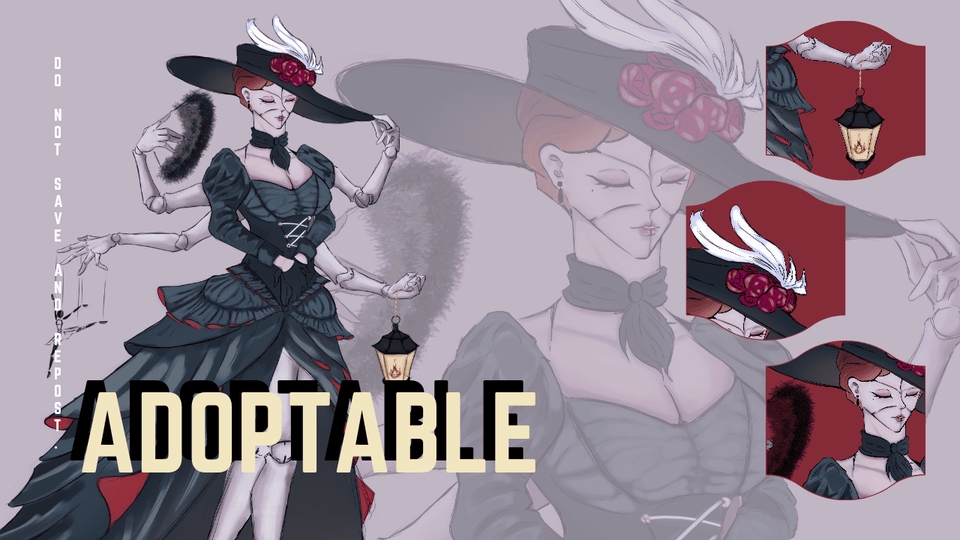 รับวาดภาพประกอบดิจิตอล ตัวละครหญิงสวย สไตล์วินเทจ น่ารัก