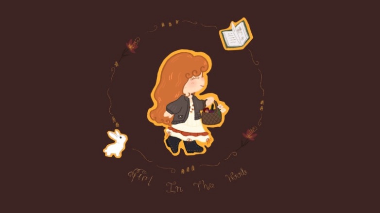 รับวาดการ์ตูนน่ารักสไตล์มินิมอล วาดรูปการ์ตูนหญิงสาว วาดภาพประกอบ