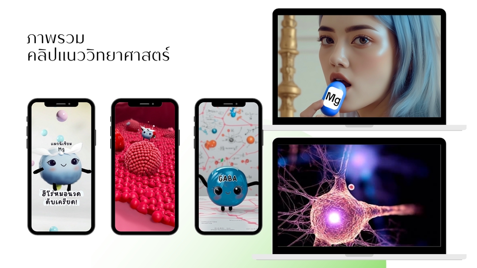รับทำอนิเมชั่น 3D 2D ภาพเคลื่อนไหว การแพทย์ สุขภาพ