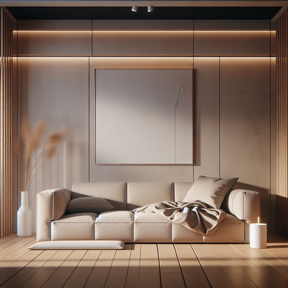 รับทำโมเดล3Dห้องนั่งเล่นสวยหรู