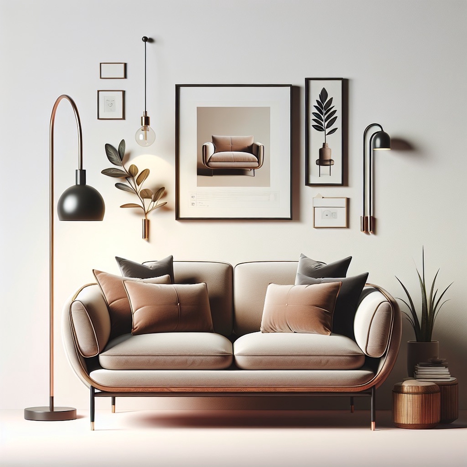 รับทำโมเดล3Dเฟอร์นิเจอร์ตกแต่งบ้านสวยหรู