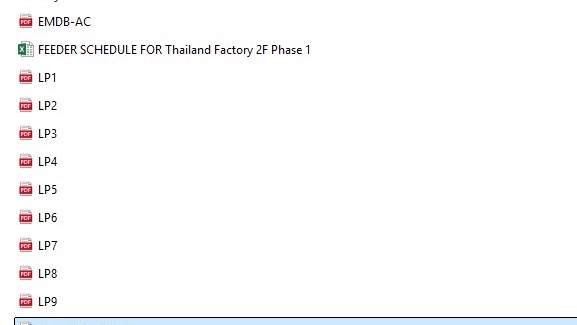 ไฟล์งานส่งเป็น PDF DWG Excel หรือตามที่ลูกค้าต้องการ