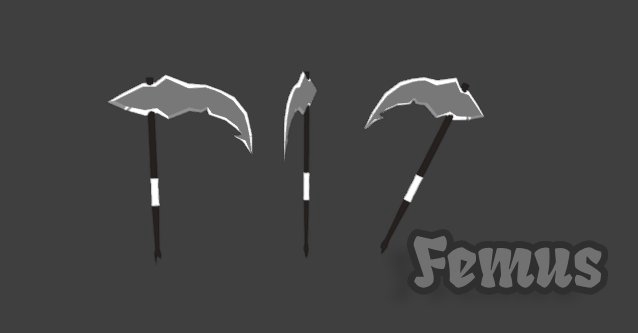 ทำโมเดล 3D - รับปั้นโมเดล 3D สำหรับเกม Roblox ชุด อาวุธ ตัวละคร - 9