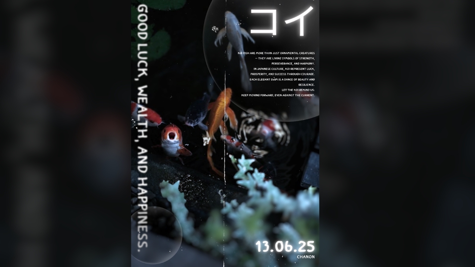 รับปริ้นโปสเตอร์สวยคมชัด ภาพปลาคาร์พ โปสเตอร์คุณภาพสูง