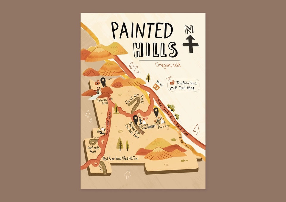 วาดแผนที่ - ออกแบบวาดภาพแผนที่ 2D เพิ่มสีสันให้น่ารัก - 11