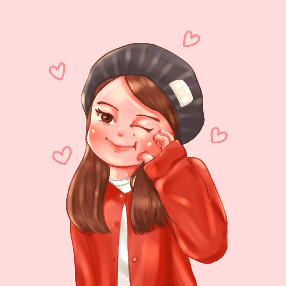 รับวาดการ์ตูนน่ารัก สไตล์อนิเมะ วาดรูปการ์ตูนสาวน่ารัก