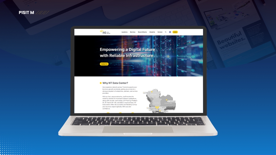 รับทำเว็บไซต์ Wordpress บริษัท, ธุรกิจ รัฐ เพิ่มฟีเจอร์หรือโค้ดได้ตามต้องการ มีระบบหลังบ้าน CMS