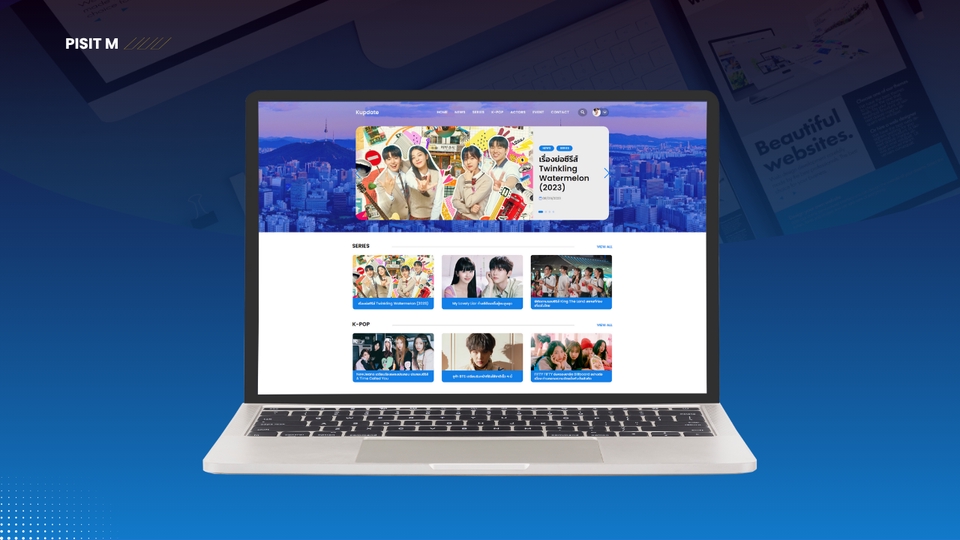 รับทำเว็บไซต์ Wordpress อัพเดต ข่าวสาร Blog พร้อมระบบค้นหาข่าว กิจกรรม รับทำ SEO หา Keyword เหมาะสม