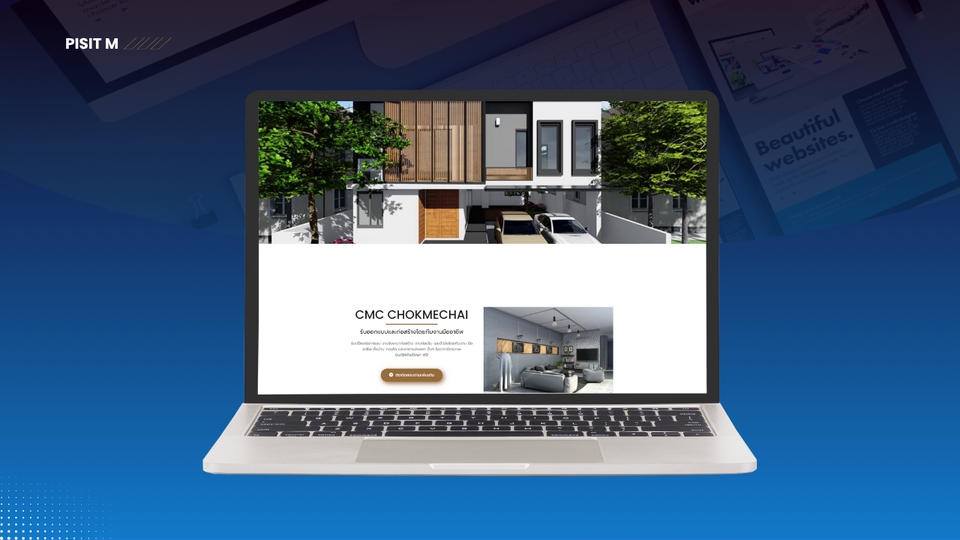 รับออกแบบเว็บไซต์ Wordpress ธุรกิจ, ก่อสร้าง ตามต้องการ ดีไซน์สวยตรงแบรนด์ พร้อม PageSpeed โหลดไว