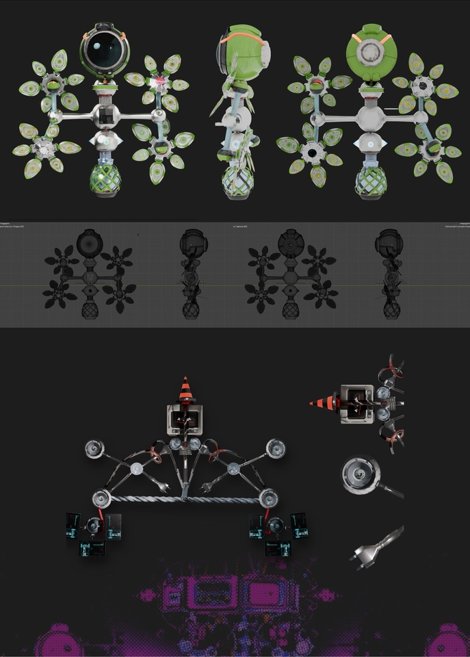 ทำโมเดล 3D - รับปั้น 3D character \ 3D modle - 11