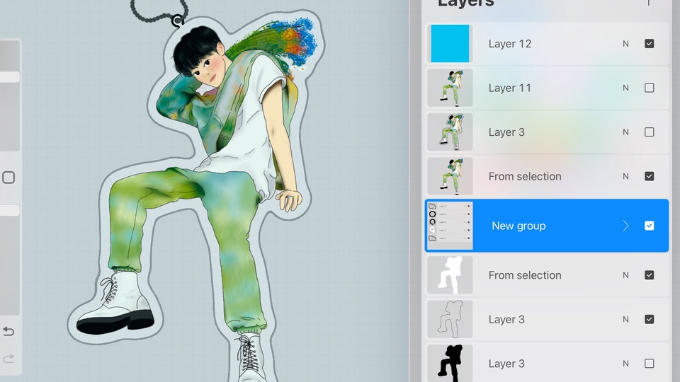 Graphic design / hand drawing MARKLEE