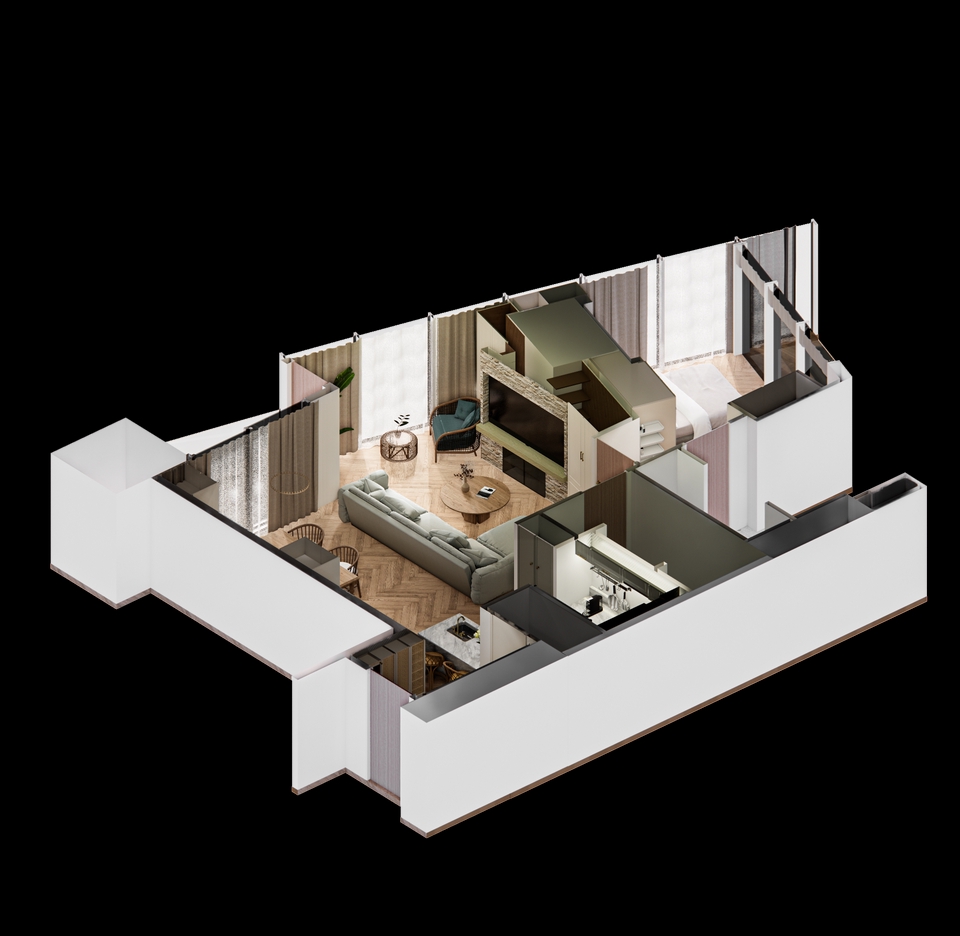 ออกแบบตกแต่งภายในและภายนอก - ให้บริการออกแบบตกแต่งงานสถาปัตยกรรมครบวงจรหลากหลายประเภท บ้านพักอาศัย พูลวิลล่า คอนโด คาเฟ่ ฯลฯ - 4