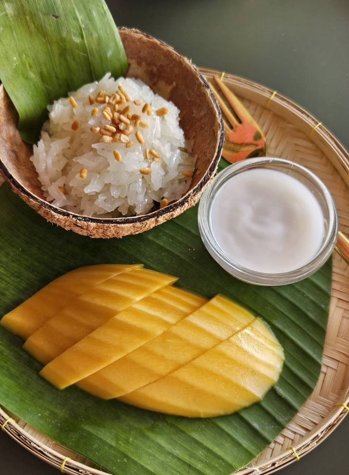 ข้าวเหนียวมะม่วงสำหรับงานเลี้ยง
