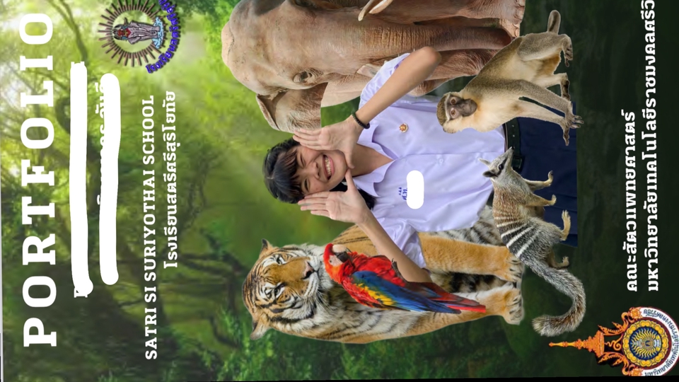 ช่วยออกแบบPortfolio สำหรับเข้ามหาวิทยาลัย