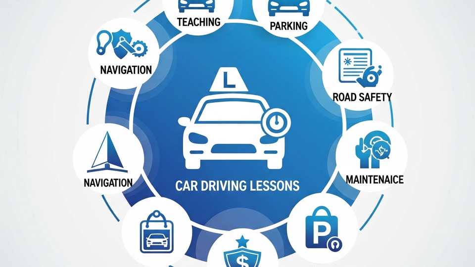 รับสอนขับรถยนตร์ หรือ ขับรถให้ไปต่างจังหวัด