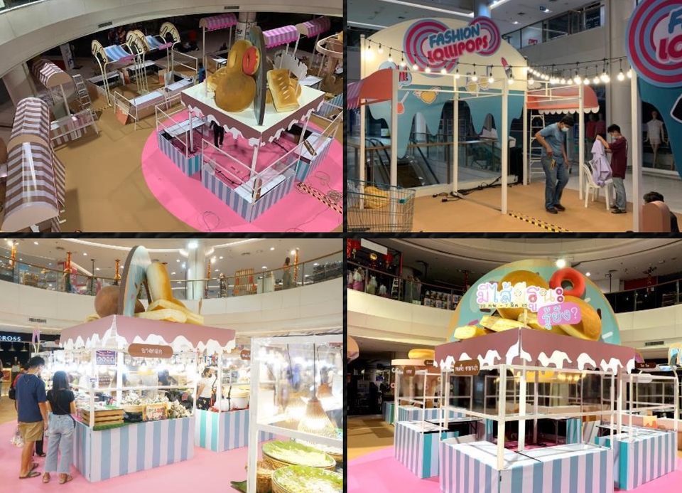 รับจัดบูธงานอีเว้นท์ ออกแบบบูธสวยงาม งานแสดงสินค้า บูธอาหาร เครื่องดื่ม