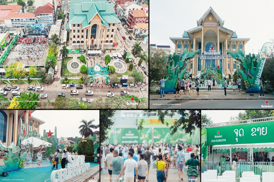 รับจัดบูธงานอีเว้นท์ Heineken ออกบูธเครื่องดื่ม จัดงานอีเว้นท์ทั่วไทย