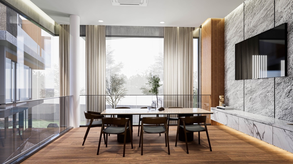 รับออกแบบตกแต่งภายในบ้านสวยหรู พร้อมเฟอร์นิเจอร์