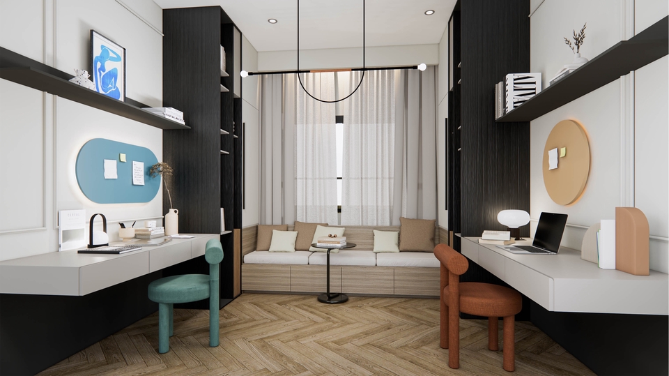 ออกแบบตกแต่งภายในบ้านสวยสไตล์โมเดิร์น รับสร้างบ้านรีโนเวท