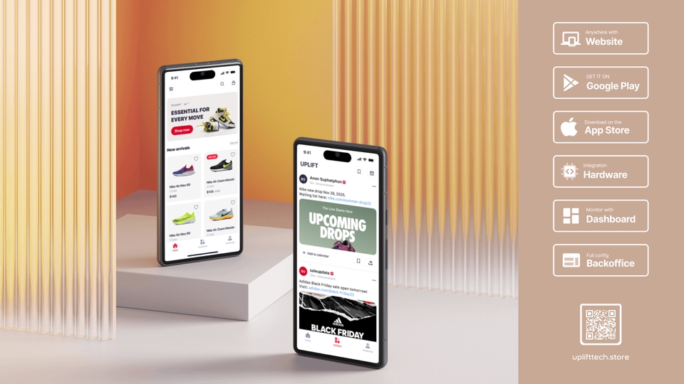 - Cross Platform
- IOS Application
- Android Application