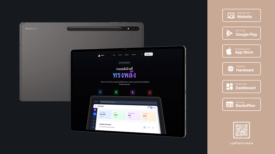 - Tablet Application
- Responsive Solution