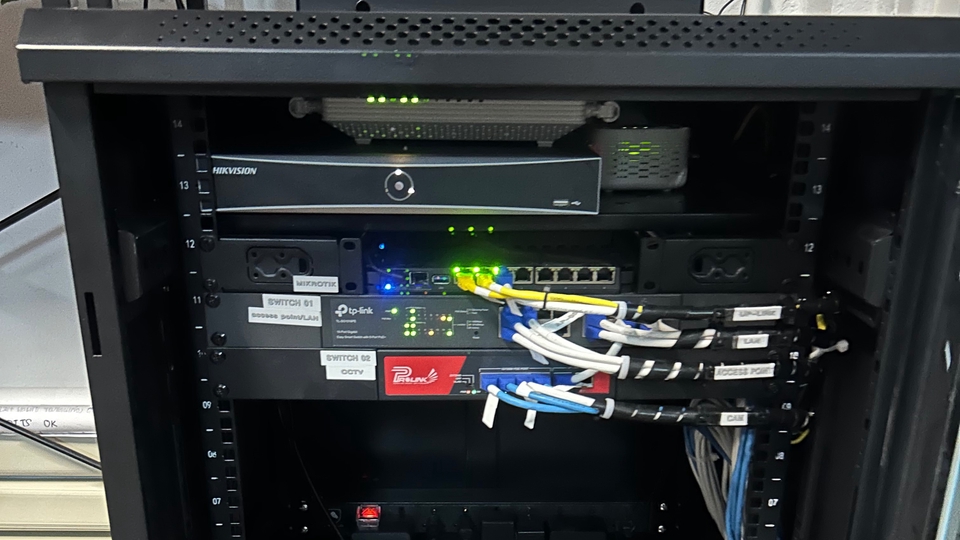 งานระบบ Network Lan Wifi CCTV