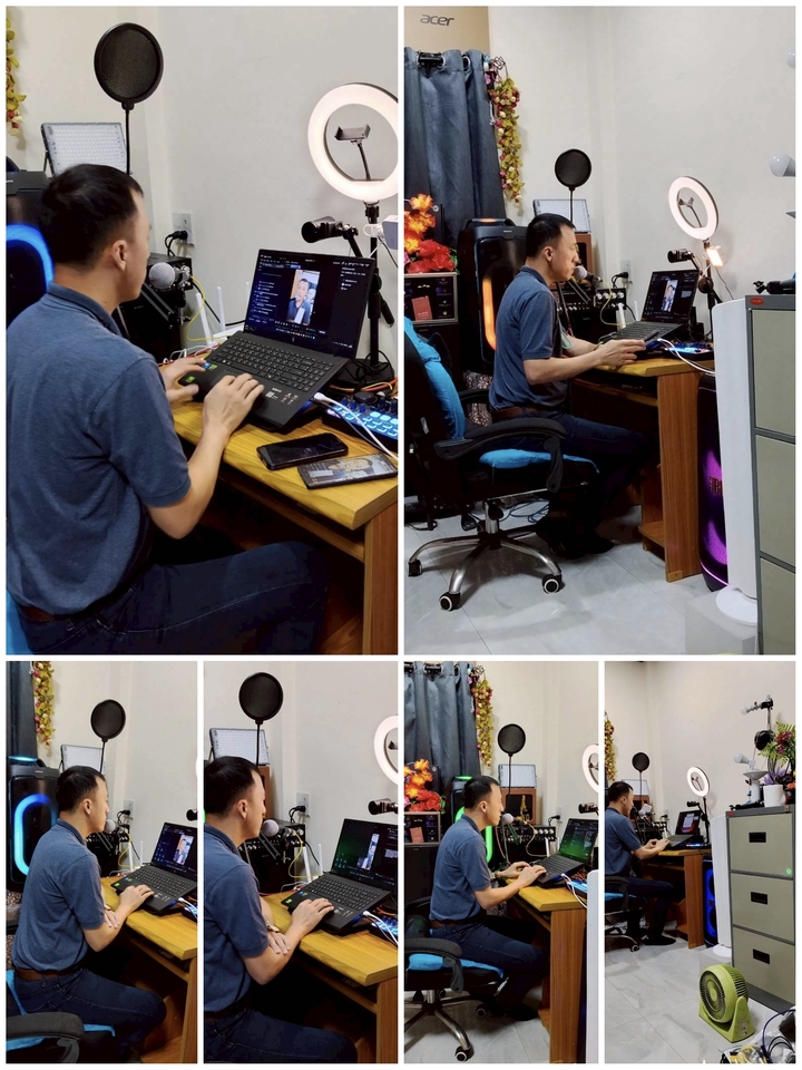 ถ่ายวีดีโอ - ติดตั้งอุปกรณ์ไลฟ์ - 4
