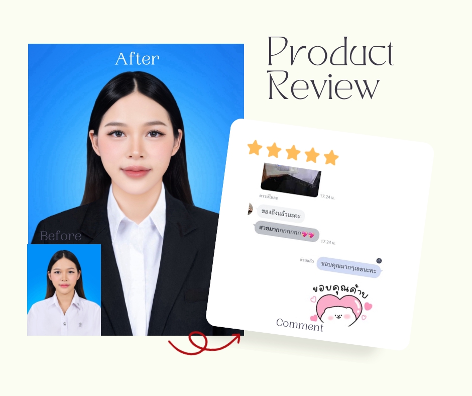 ไดคัท & Photoshop - รับทำรูปติดบัตรทุกชนิด - 7