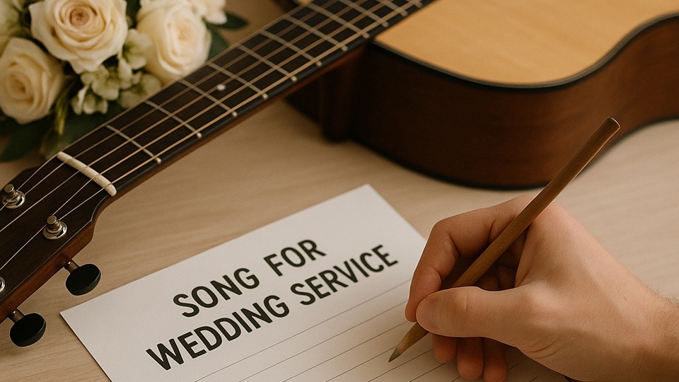 บริการแต่งเพลงเฉพาะตัวสำหรับพิธีแต่งงาน