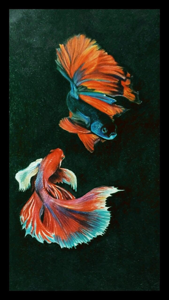 วาดภาพเหมือน Portrait - รับวาดภาพ เทคนิคสีไม้/สีน้ำ/สีอะคลีลิค/สีน้ำมัน - 12