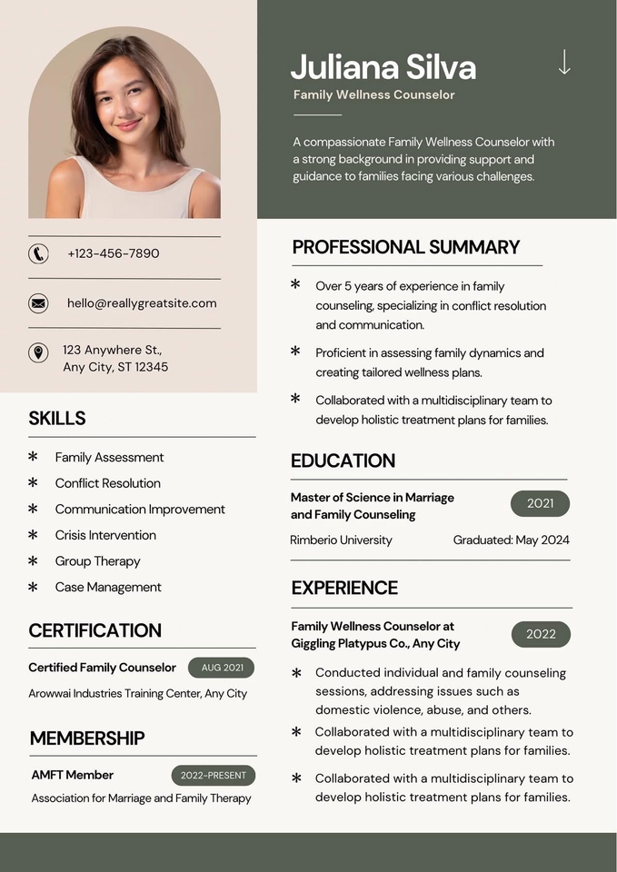 Portfolio & Resume - รับทำ resume ภาษาไทย -English - 4