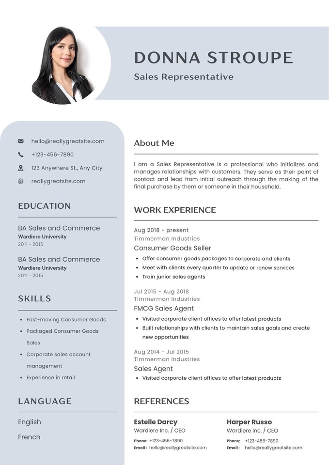 Portfolio & Resume - รับทำ resume ภาษาไทย -English - 6