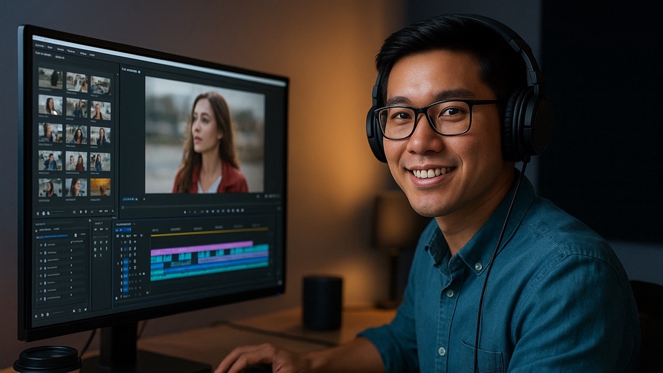 รับงานตัดต่อคลิปวิดีโอมือถือ