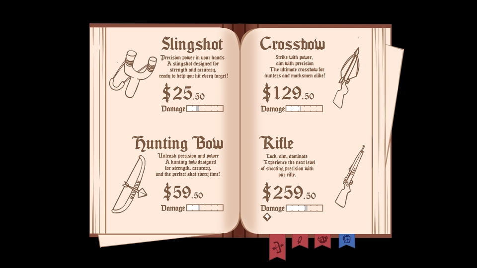 ออกแบบตัวละครเกมและฉากเกม ราคาเริ่มต้น 25.50 บาท