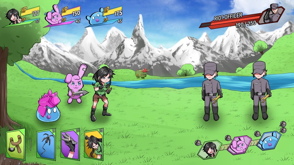 ออกแบบตัวละครเกม สร้างฉากเกม  เกม2D ฉากธรรมชาติ ตัวละครน่ารัก