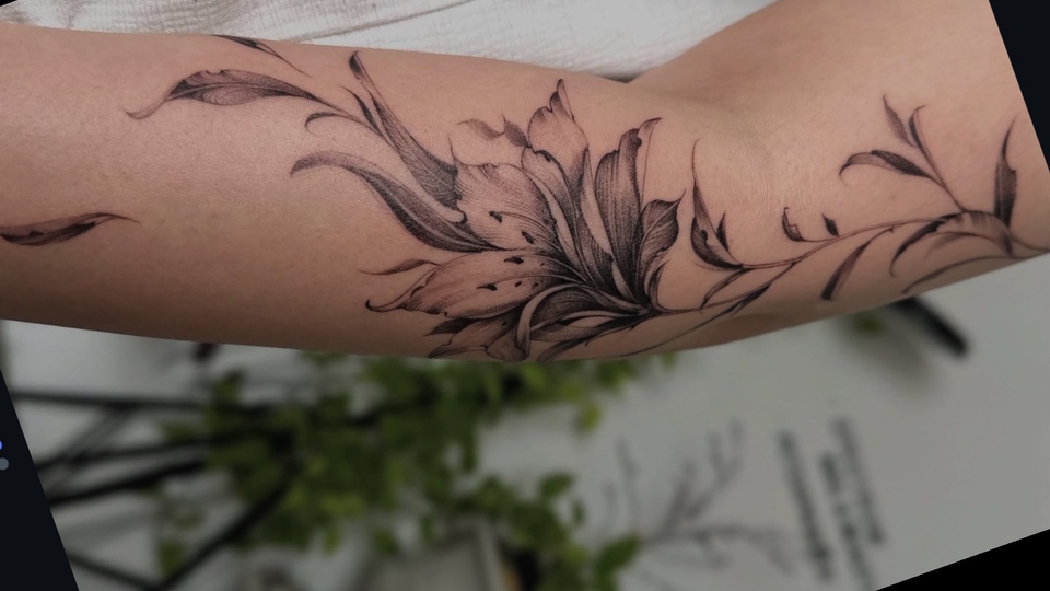 ออกแบบลายสัก แทททู - ออกแบบงานสัก และรับสักลาย PETCHPAINTER STUDIO - 8