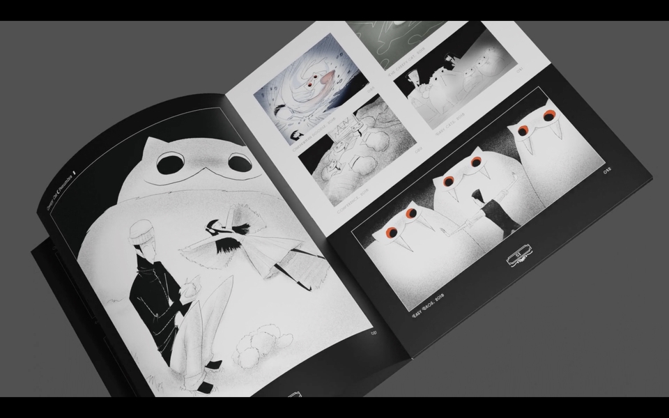 ออกแบบสื่อสิ่งพิมพ์  ภาพประกอบหนังสือ  งานภาพประกอบ