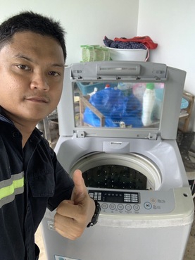 ช่างล้างเครื่องซักผ้าถึงบ้าน บริการล้างเครื่องซักผ้าฝาหน้า ราคาประหยัด