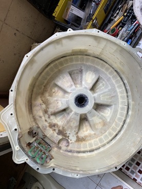 ล้างเครื่องซักผ้าฝาหน้าถึงบ้าน บริการซ่อมทำความสะอาด