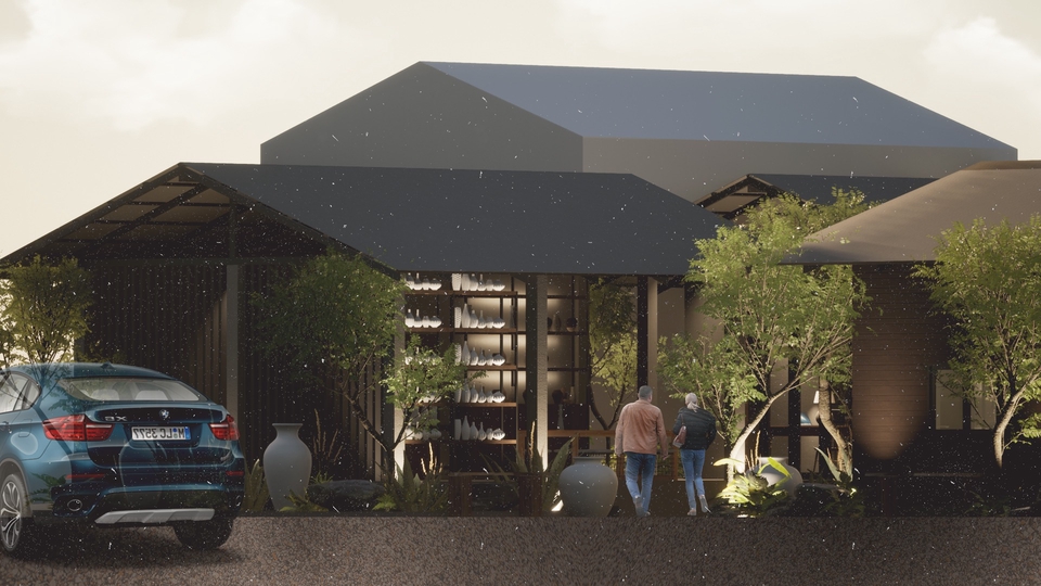 kiosk / tiny shop / business space / tiny house / modular house