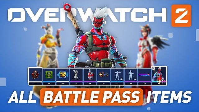 Overwatch 2 Battle Pass ไอเทมใหม่ เกมส์ออนไลน์