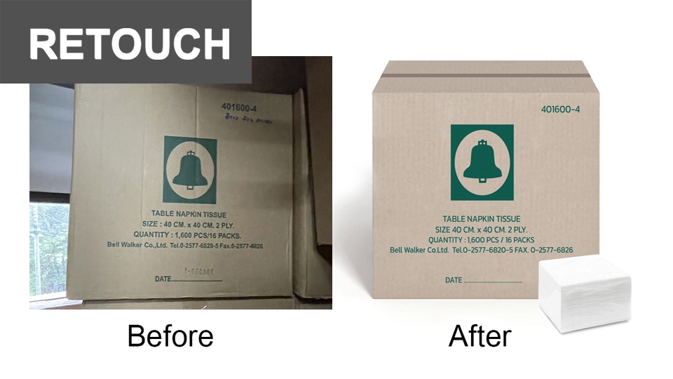 ไดคัท & Photoshop - รับรีทัช ตัดต่อรูปภาพ Retouch packaging - 14