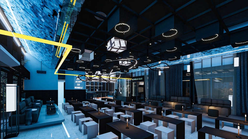 ออกแบบตกแต่งภายในและภายนอก - Rumble bar Thonglor - 3