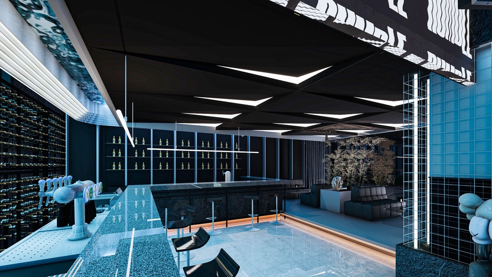 ออกแบบตกแต่งภายในและภายนอก - Rumble bar Thonglor - 9