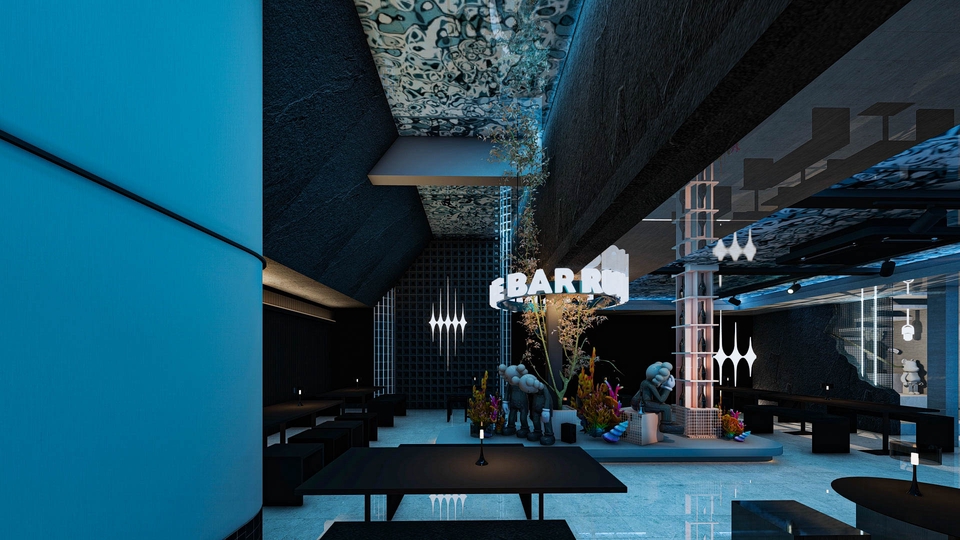 ออกแบบตกแต่งภายในและภายนอก - Rumble bar Thonglor - 5