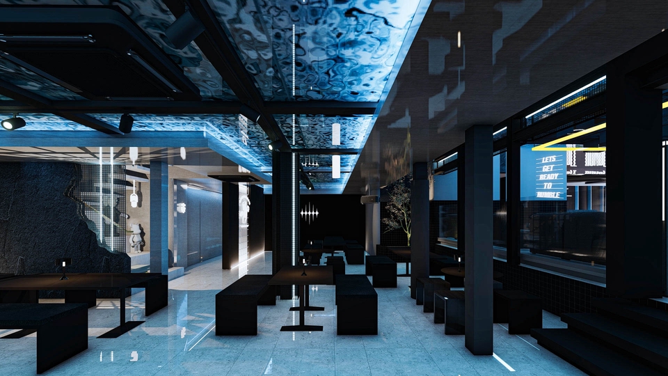 ออกแบบตกแต่งภายในและภายนอก - Rumble bar Thonglor - 7