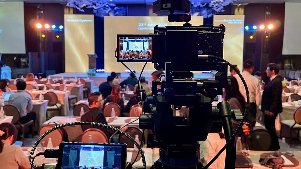 รับถ่ายวีดีโอ live streaming งานสัมมนาในโรงแรม หรืองานอีเว้นท์ต่างๆ