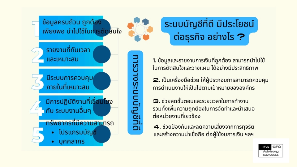 ปรึกษาธุรกิจ & Startup - CFO Outsourcing Services - เสริมพลังธุรกิจด้วย CFO เติมเต็ม (ไม่ต้องจ้างเต็มเวลา) - 12