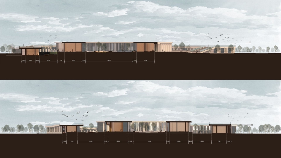 รับทำโมเดล3D อาคาร สถาปัตยกรรม แบบตัดวิเคราะห์