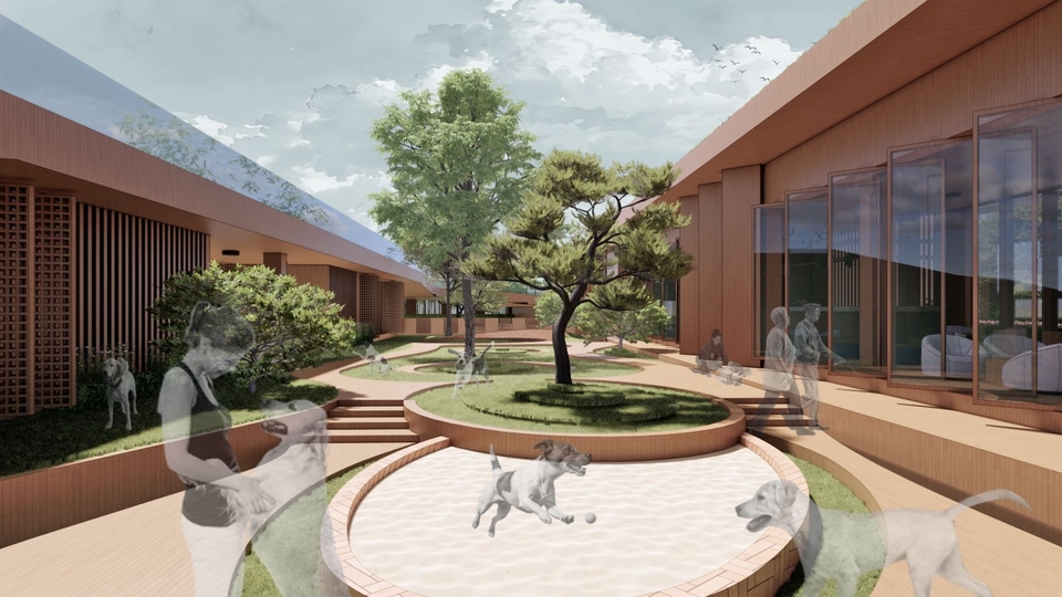 รับทำโมเดล3D บ้านและสัตว์เลี้ยง 3D packshot